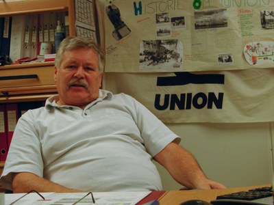 Jan Grini, fackföreningsledare Union Jan Grini, fackföreningsledare Union