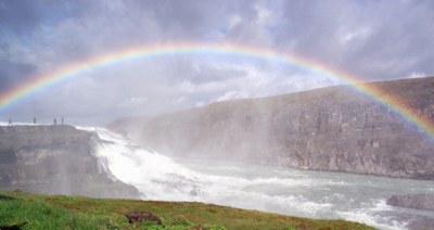Gullfoss i Island Gullfoss i Island