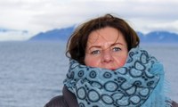 Hanne Bjurstrøm på Svalbard