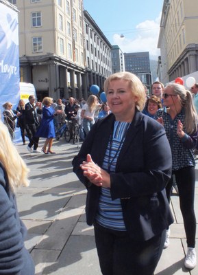 Erna Solberg Erna Solberg