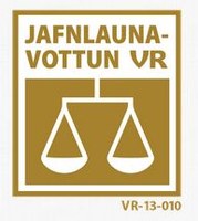 Certifikat på lika lön