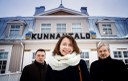 Tre politiker i Punkalaidun pic