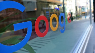 Google skylt