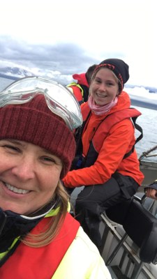 Rannveig Grétarsdóttir med Sara