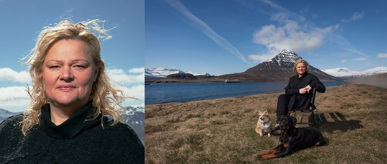 Hon längtade efter isländsk natur - och blev chef på ett aluminiumsverk
