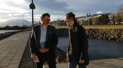 Rögvaldur Gudmundsson och Hjalti Páll Þórarinsson