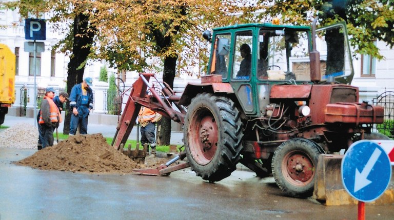 Arbejdere i Letland Foto: Anders Jakobsen