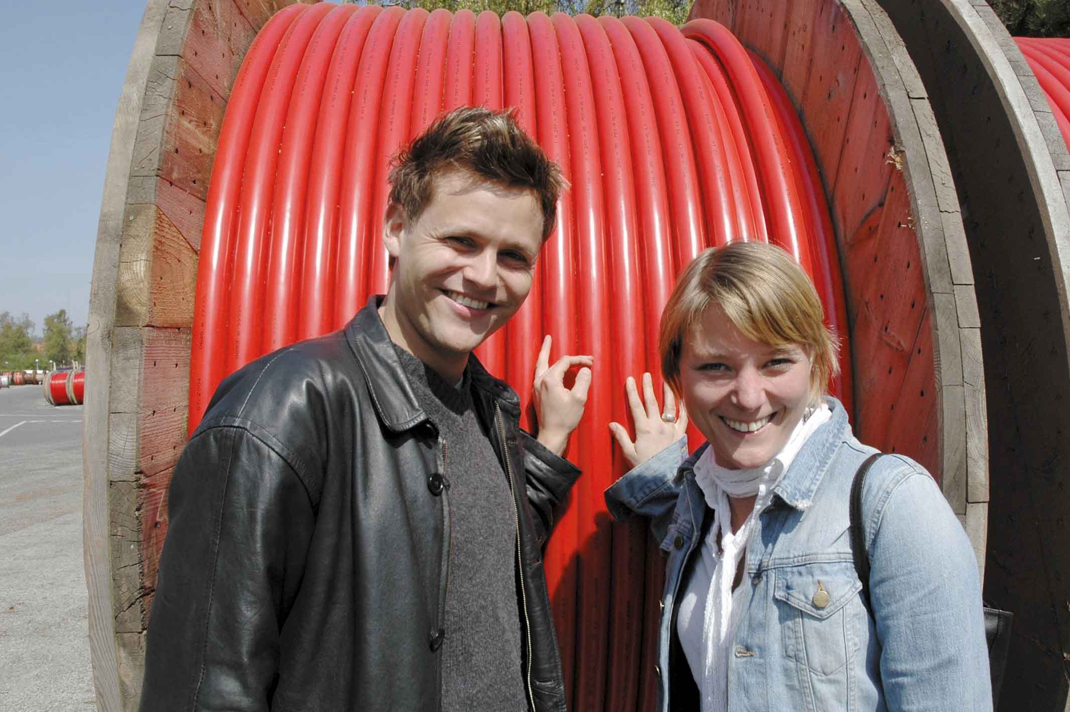 Jacob de Lichtenberg og Mathilde Kierulff Foto: Gizziepix