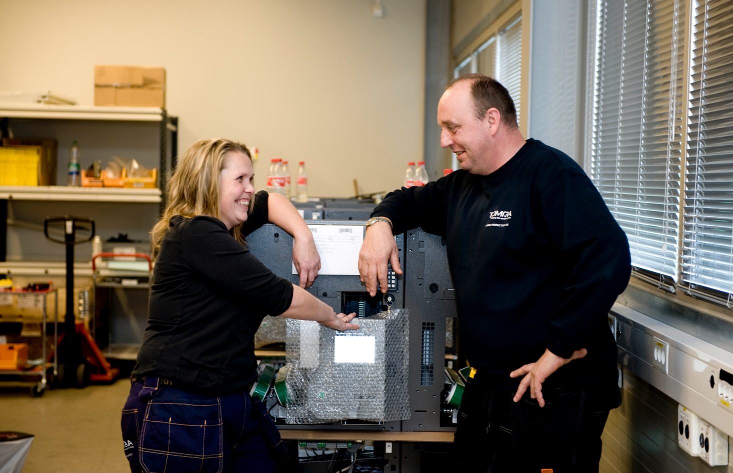 Knut Hansen och Elisabeth Sandvik Foto: Thomas Haugersveen