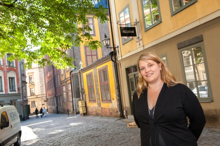 Elin Nordström Decuria Gamla Stan Foto: Anette Andersson