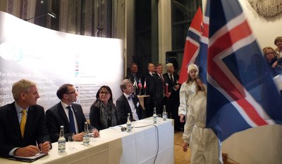 Invigning av Arktiska Rådets permanenta sekretartiat i Tromsø Invigning av Arktiska Rådets permanenta sekretartiat i Tromsø