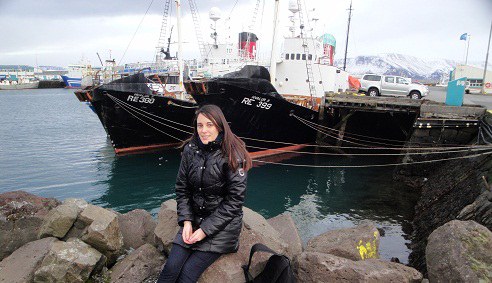 Laura Perote Foto: Guðrún Helga Sigurðardóttir