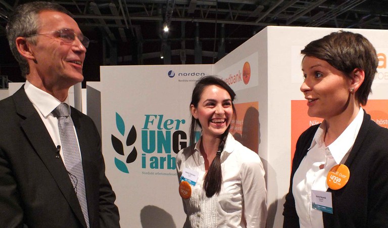 Jens Stoltenberg jobbforum Jens Stoltenberg jobbforum