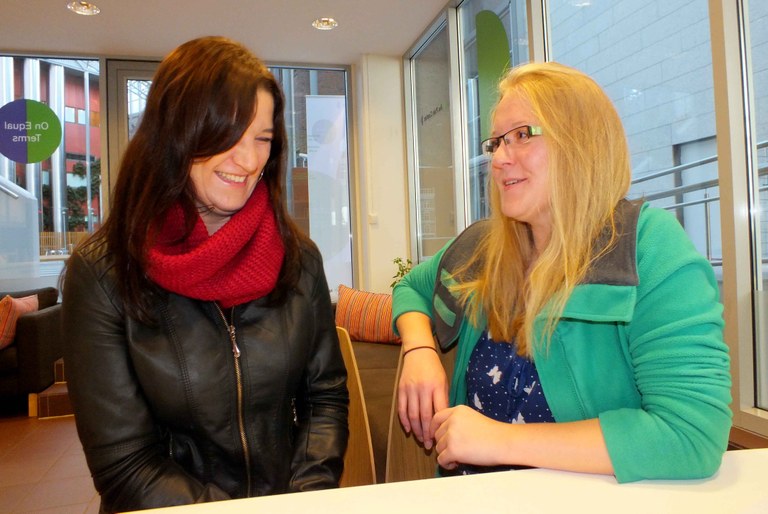 Au pairerna Beata och Lisa Au pairerna Beata och Lisa