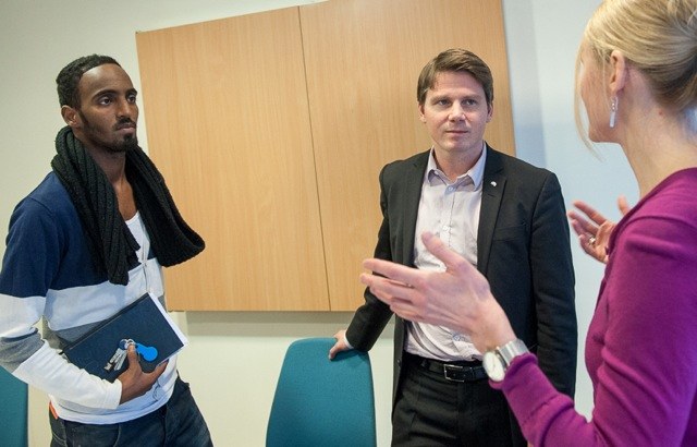 Erik Ullenhag och Abdulkadir Bulhan, Erik Ullenhag och Abdulkadir Bulhan,