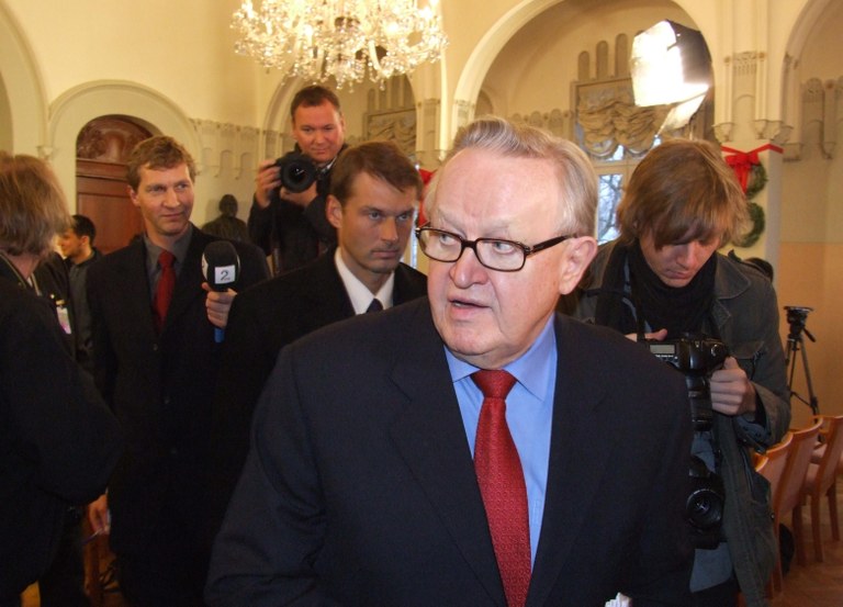 Martti Ahtisaari Foto: Björn Lindahl