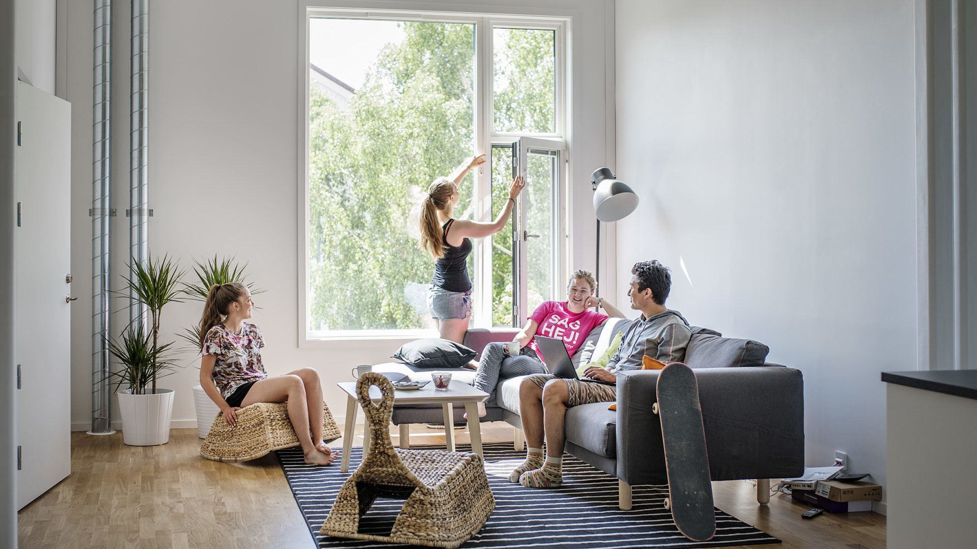 Ungdomar övervakas – frivilligt – av 2 000 sensorer