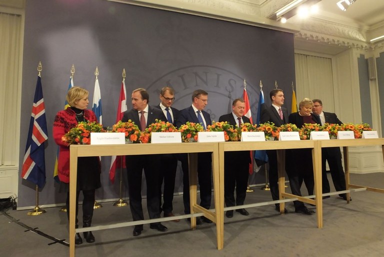 Statsministrar Köpenhamn Foto: Björn Lindahl