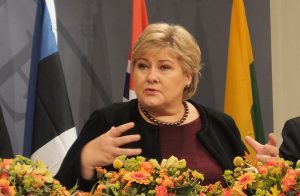 Ålands Britt Lundberg og Norges Erna Solberg spisser nordisk samarbeid 2017