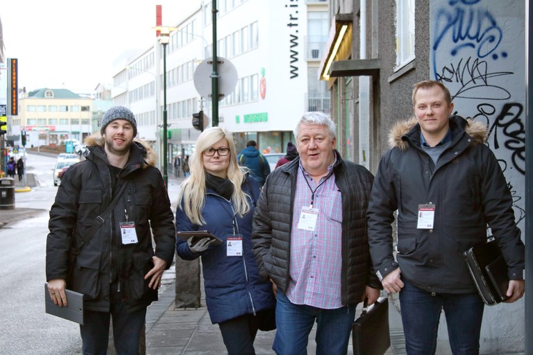 Arbetsplatskontrollörer Island Fotoi: Herdis Steinarsdóttir.