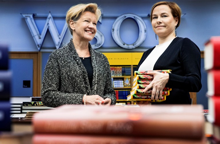 Margita Klemetti och Kati Lampela Foto: Cata Portin