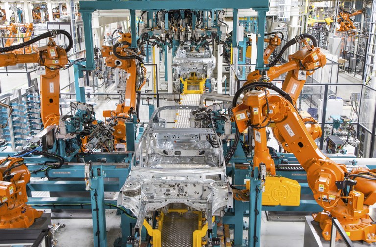 Bodyshop Valmet Foto: Valmet Automotive