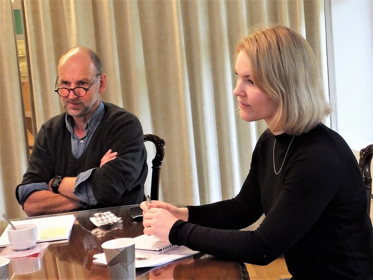 Jon Erik Dølvik och Kristin Jesnes Foto: Björn Lindahl