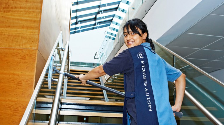 ISS cleaning Foto: ISS