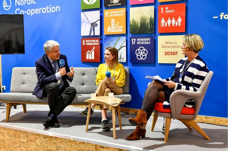 Dagfinn Høybråten bild 2 Foto: Norden.org