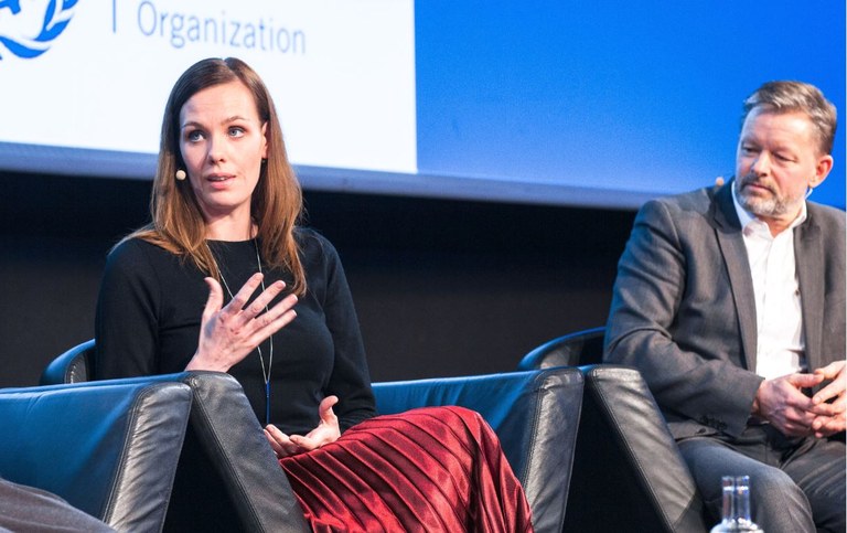 Sonja Ýr Þorbergsdóttir och Þorsteinn Víglundsson Foto: BIG