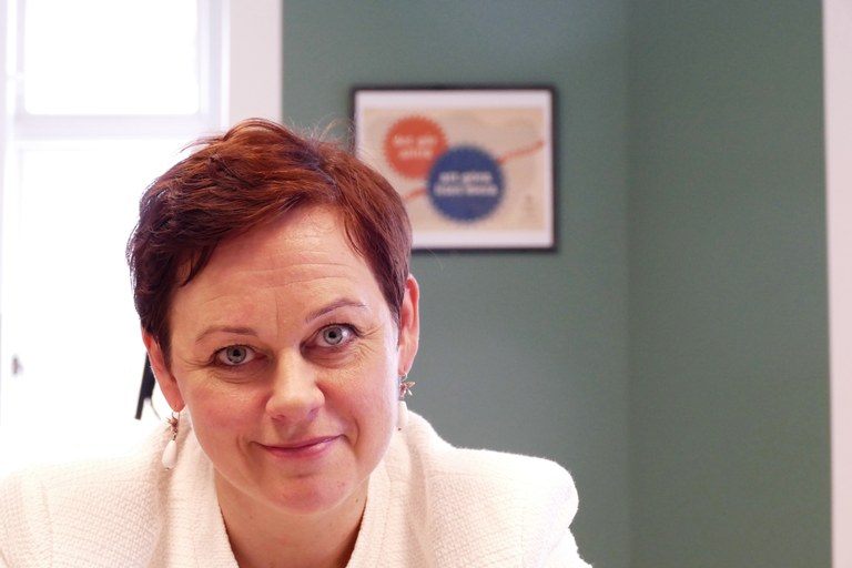 Paula Lehtomäki närbild Foto: Björn Lindahl