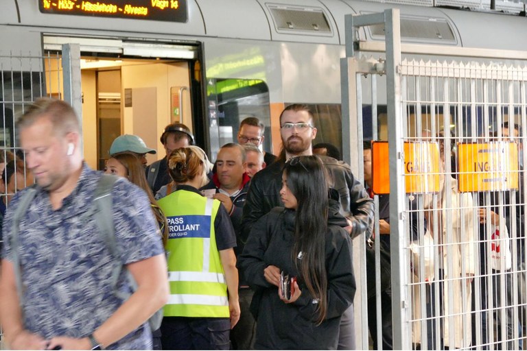 Passkontroll Hyllinge Foto: Björn Lindahl