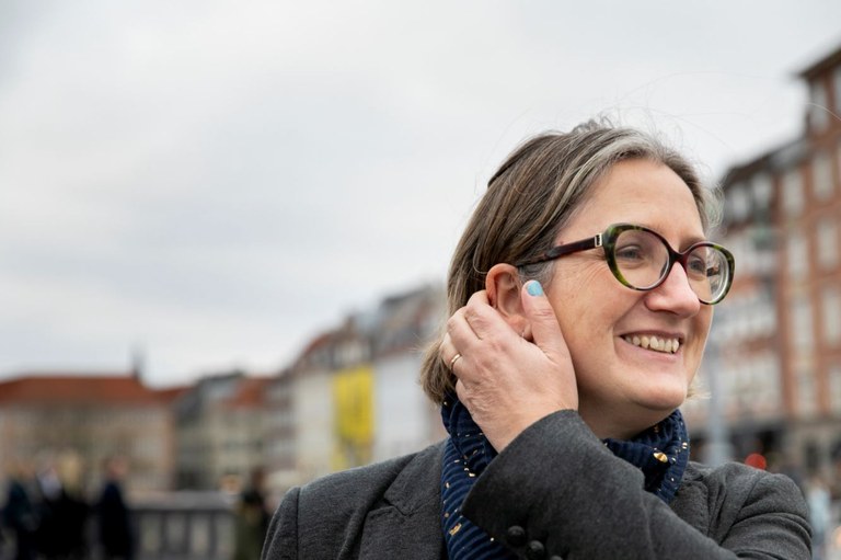 Helle Engslund Karup blå nagel Foto: Tomas Bertelsen