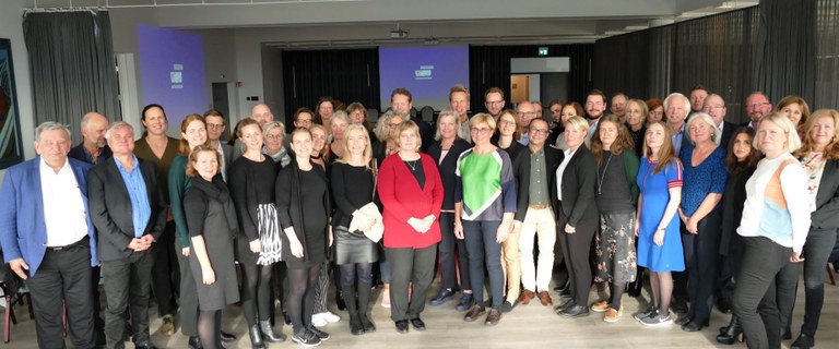 Gruppbild arbetslivssamarbet på Island Foto: Björn Lindahl