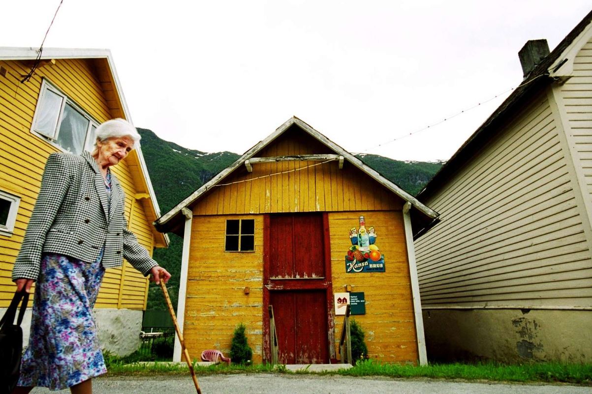 Dame med stokk Dame med stokk