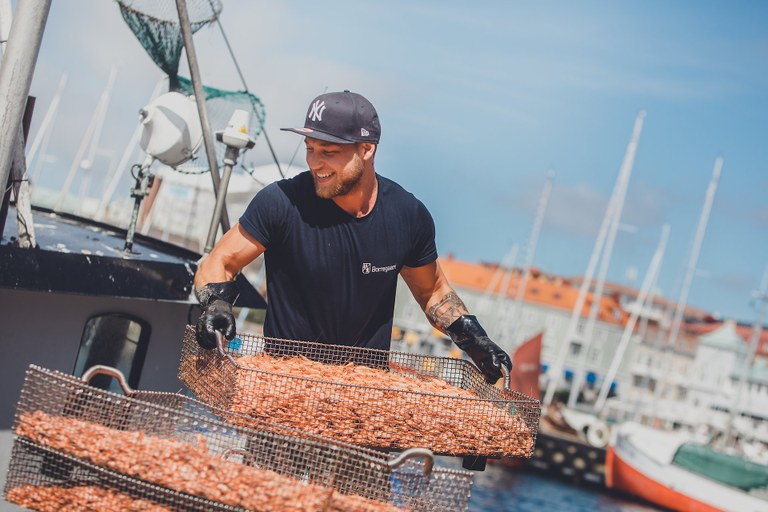 Räkfiskare Foto: Strömstad kommun