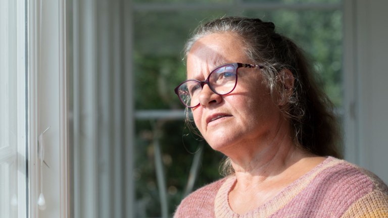 Lone Høegh nærbilde Foto: Tomas Bertelsen