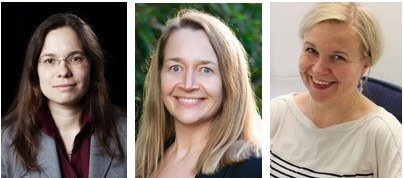 Anna Ilsøe, Trine Larsen och Anna Pärnänen Foto: FAOS, Statistikcentralen