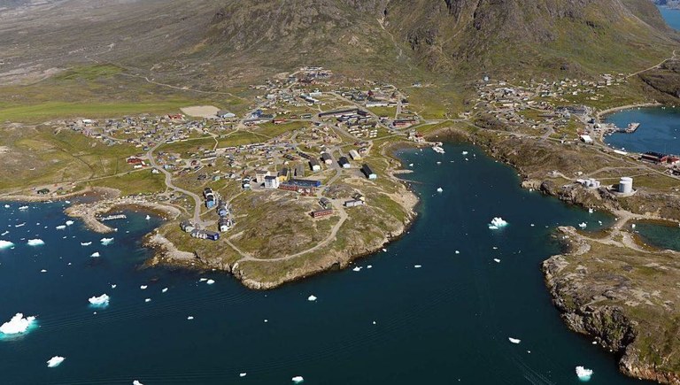 Narsaq, Grønland Foto: Visit Greenland