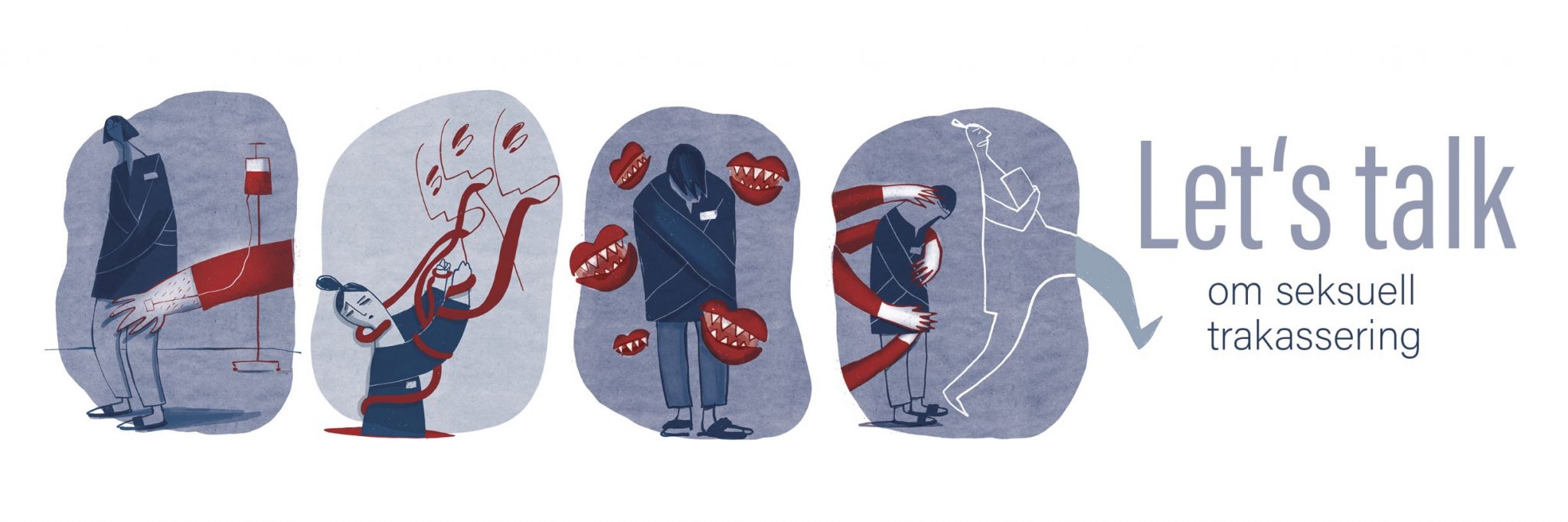 Sexuella trakasserier plakat Kilde: Forsdkningsprosjektet Seksuell trakassering innen helsesektoren