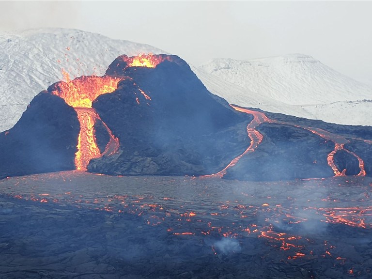 Geldingadalir på Reykjanes Foto: Berserkur Wikipedia