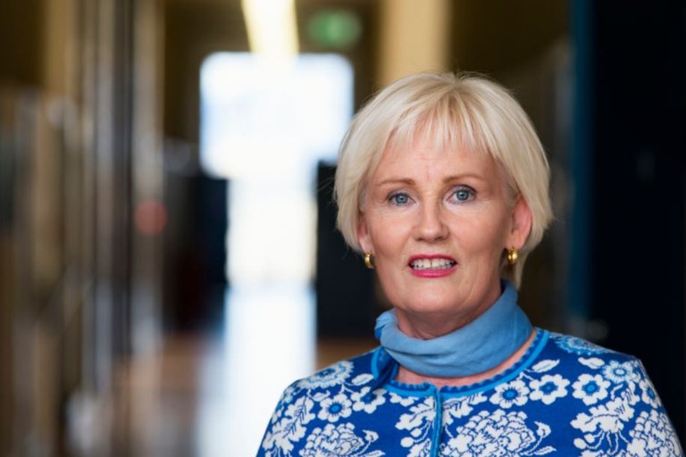 Stefanía Óskarsdottir Foto: Kristinn Ingvarsson, Islands universitet