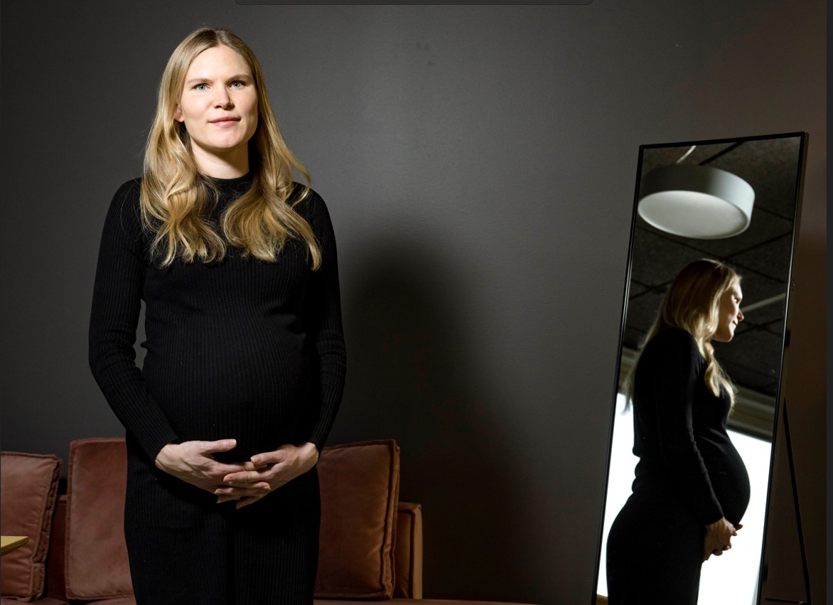 Nora Huovila gravid Foto: Mika Ranta / Helsingin Sanomat