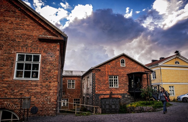 Fiskars arbetarbostäder Foto: Cata Portin