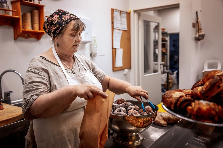 Fiskars brödbakande Foto: Cata Portin