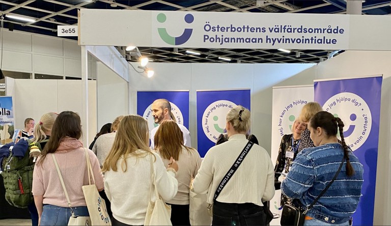 Gruppbild sjukvårdsmässa Foto: Bengt Östling
