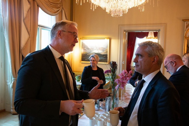 Pehrson og Persen Foto: Simen Gald/AID