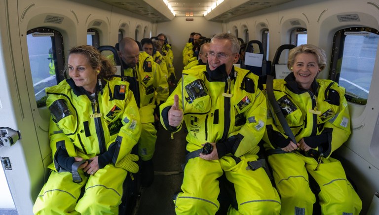 Ursula von der Leyen och Jens Stoltenberg Foto: NATO