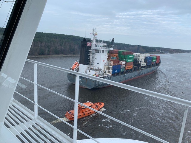 DFDS skipstrafikk Foto: Marie Preisler