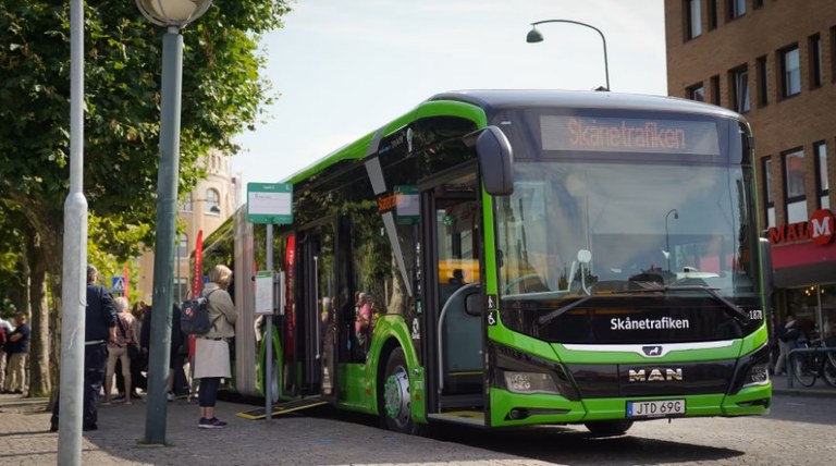 Bussar Keolis Foto: Skånetrafiken